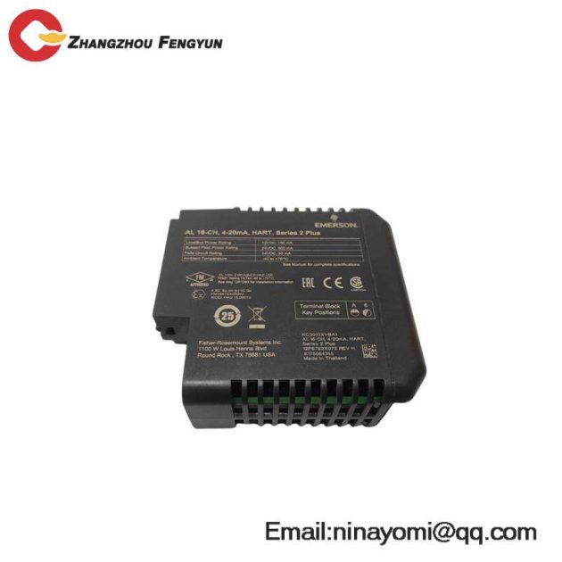 EMERSON SE4302T01 Control Module for Industrial Automation Systems